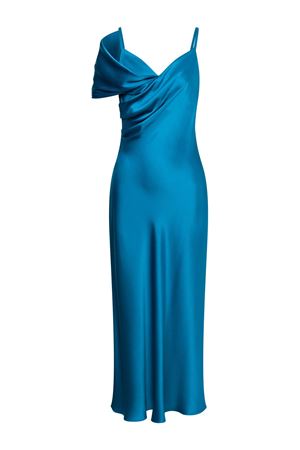 Draped Midi Dress ALBERTA FERRETTI | J041416190327